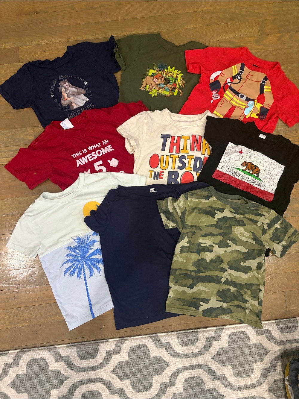 21pc mixed 4T/5T spring/summer boy lot- euc - Picture 5 of 5